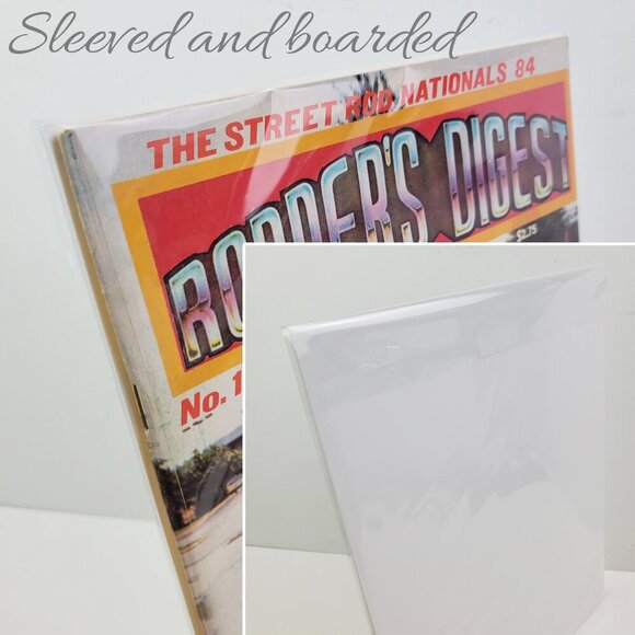 Rodder's Digest Magazine #15 Vintage 1984 Hot Rod Cars Flathead 80s Unread Spine - Picture 2 of 8